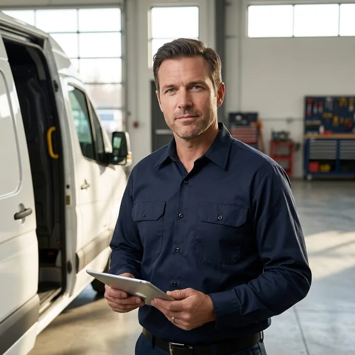 Brandon Harris, service manager
