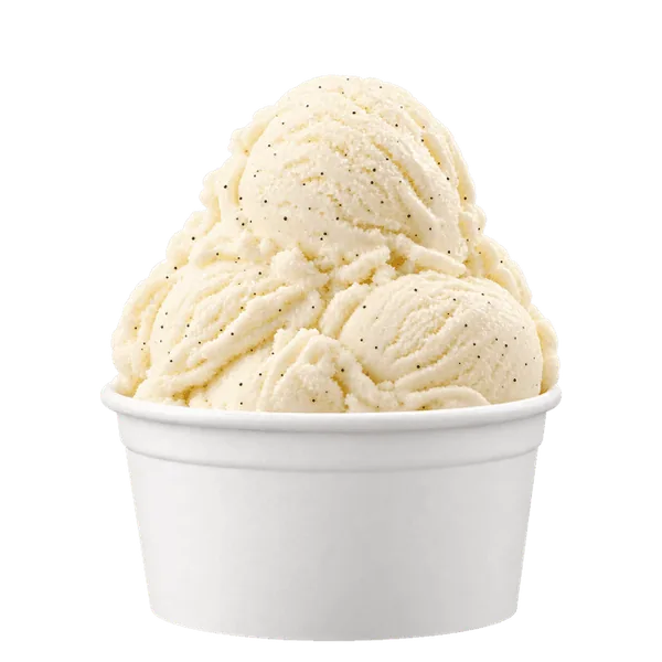 Vanilla cloud in a plain white cup
