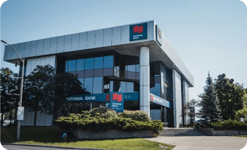 An office building