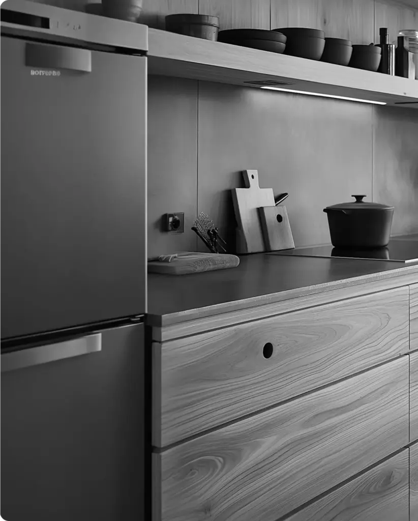 Kitchen before the upgrade