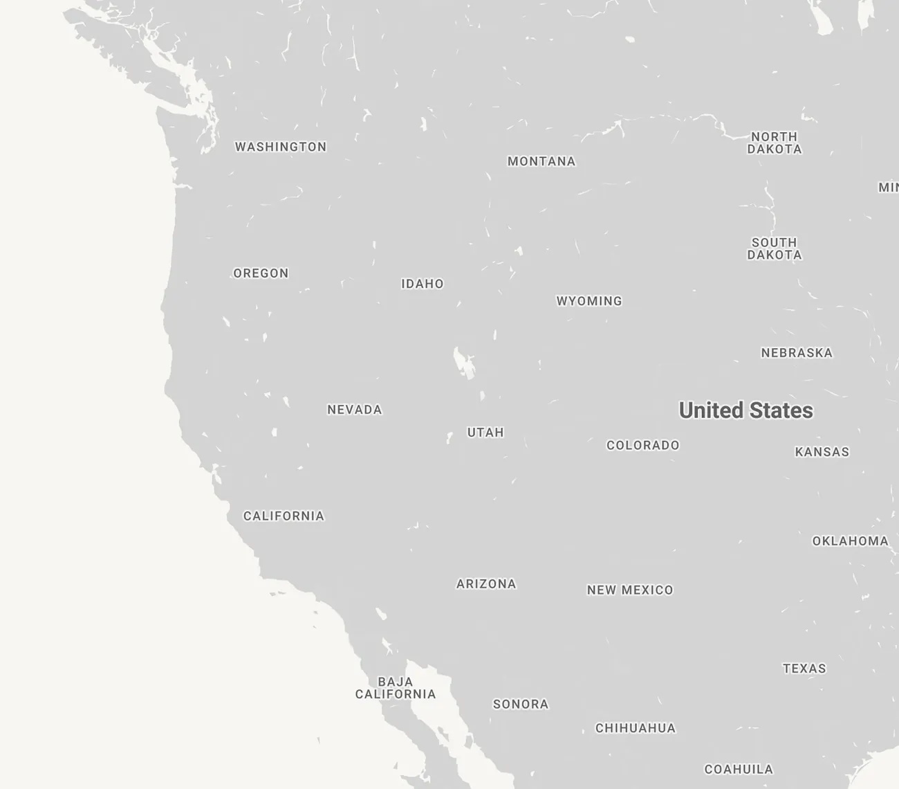 Map of the Gullwick service area