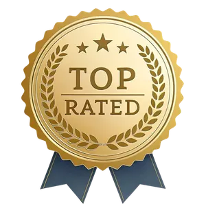 Top rated award badge