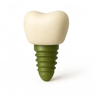 Dental implant illustration