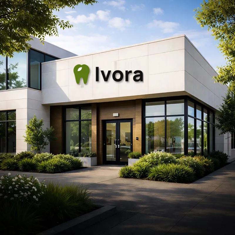 The Ivora clinic building with its sign above the entrance