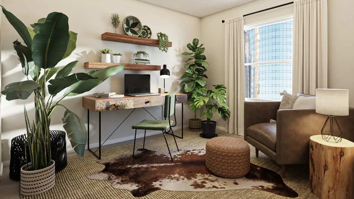 Serenity Heights: a room