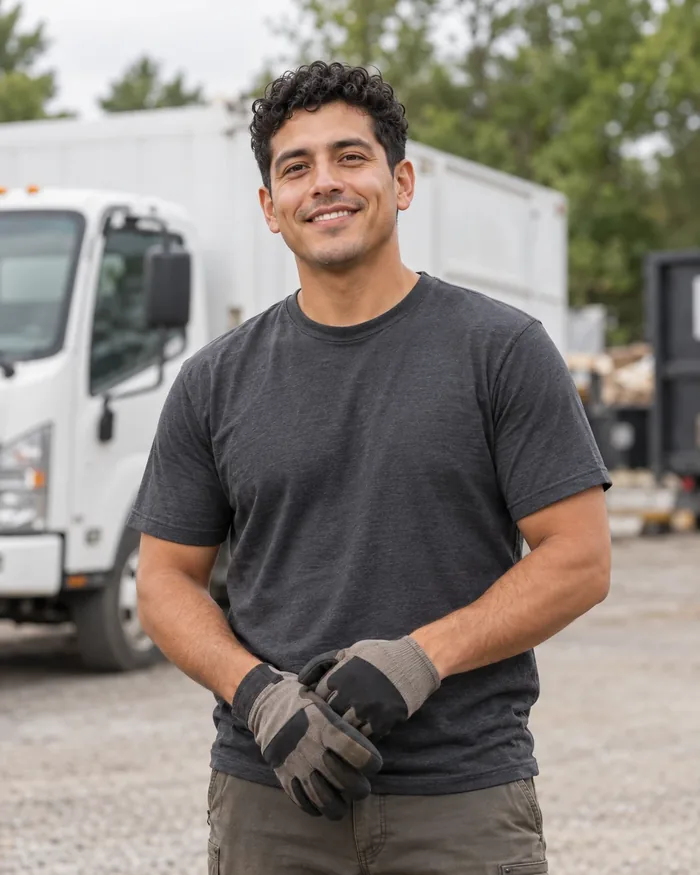 Portrait of Alex Moreno, crew lead.