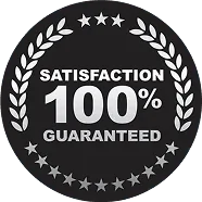 100% satisfaction guaranteed
