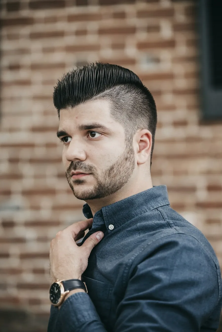 Portrait of Josh Pell, stylist at Rowan Hair Studio