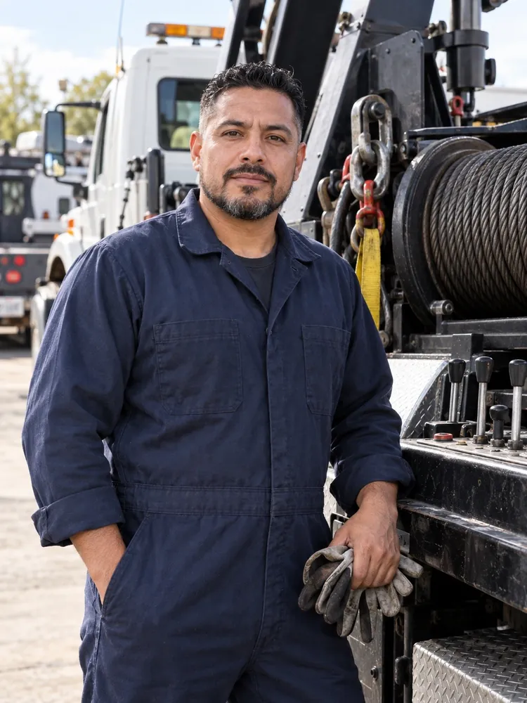 Marcus Hale, lead recovery operator