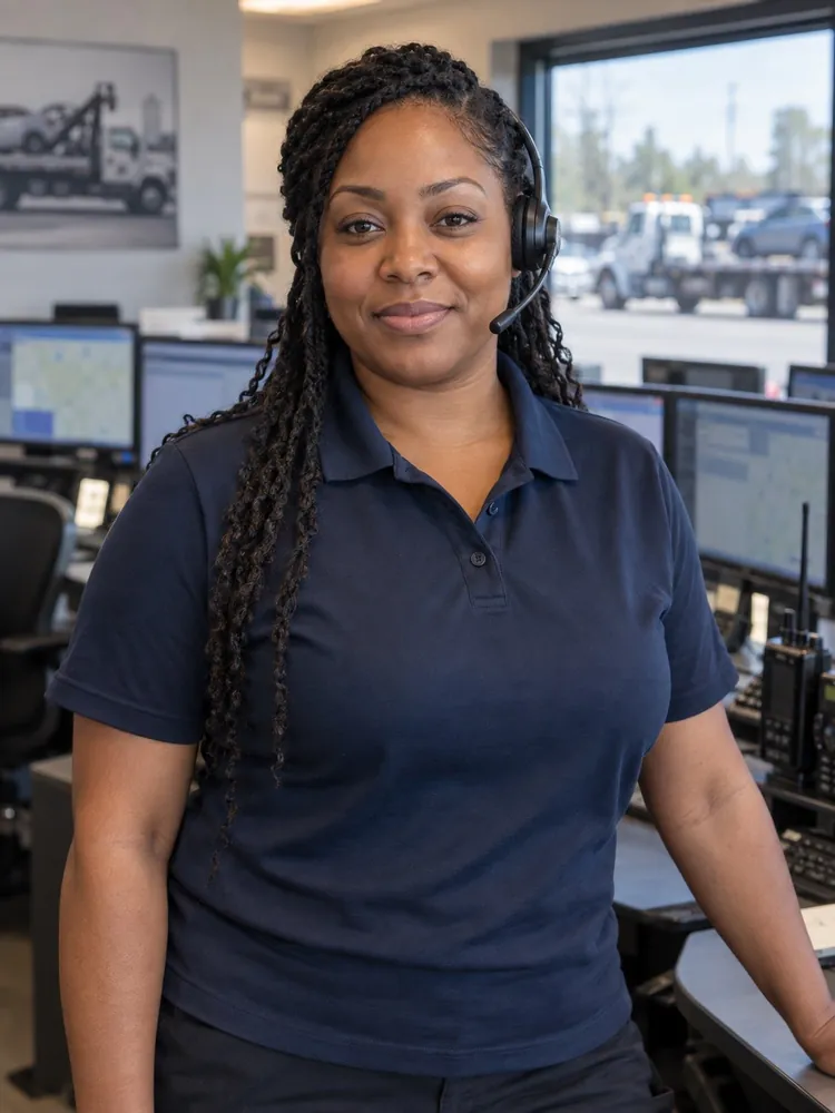 Renée Baptiste, dispatch manager