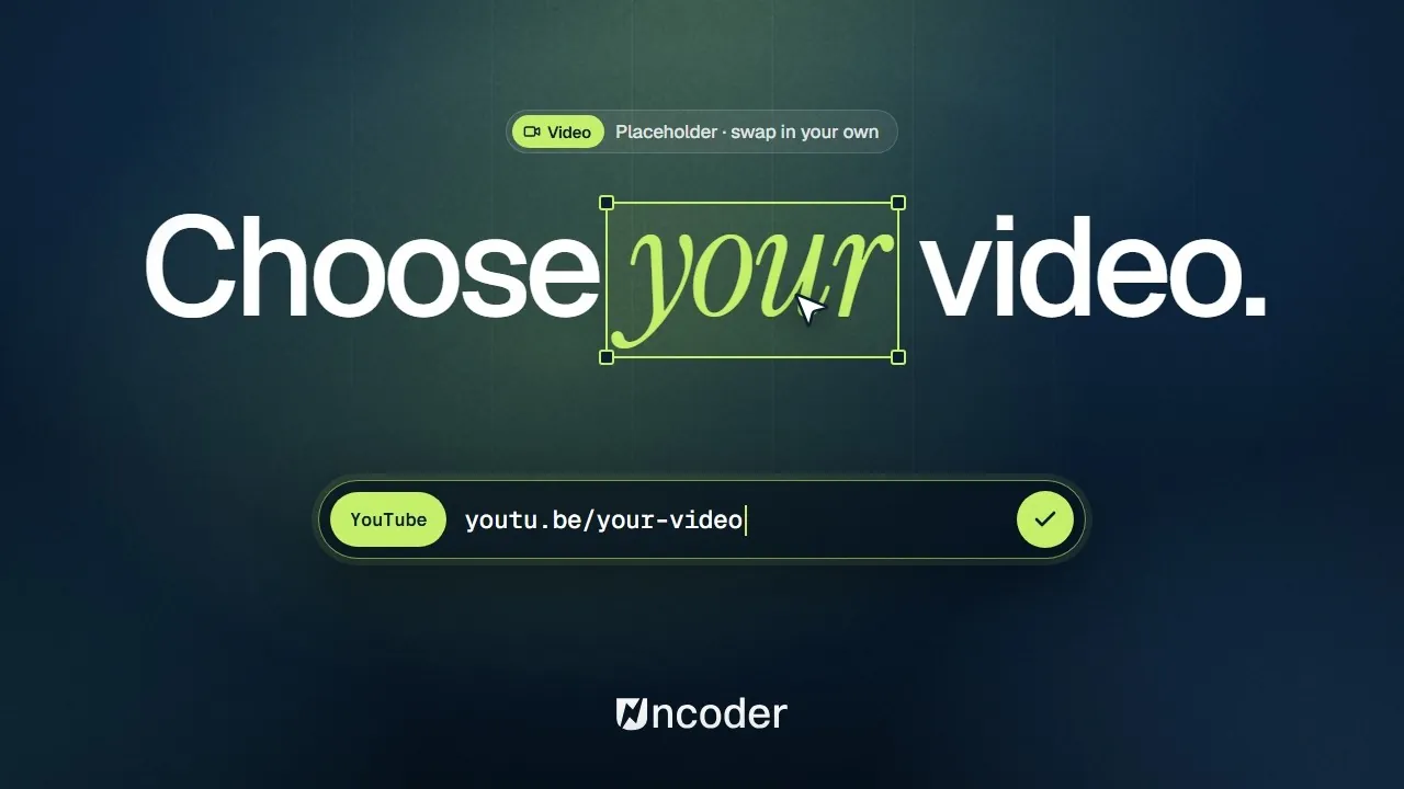 Play the video