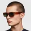 A team member in sunglasses