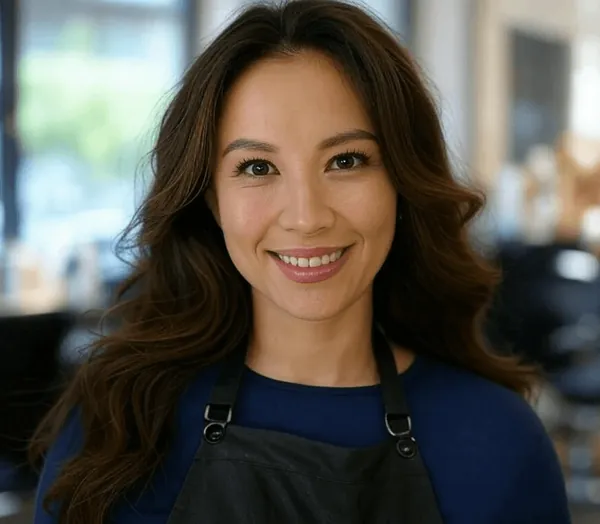 Olivia Tate, blowout and styling artist