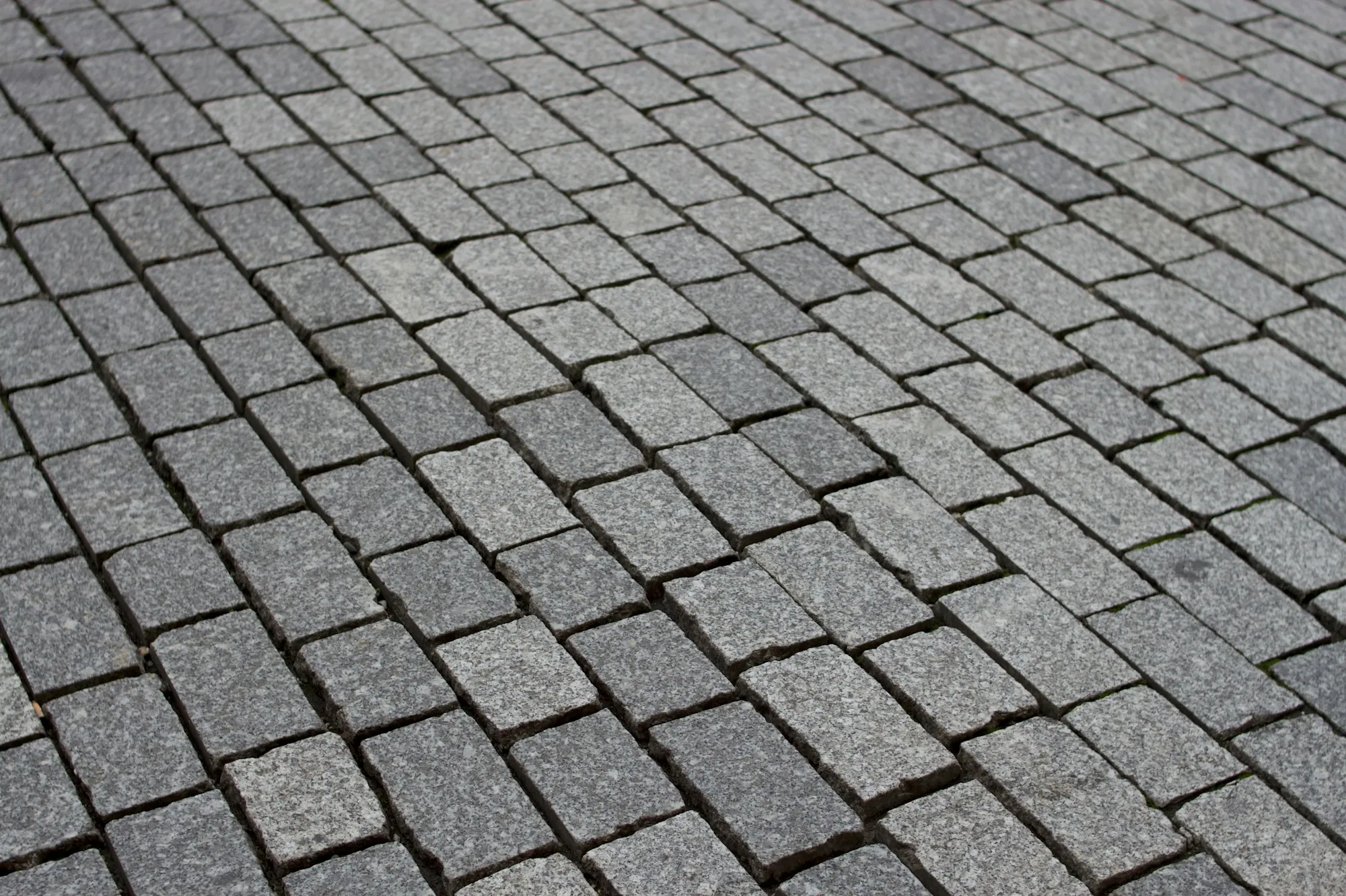 Clean stone pavers after pressure washing